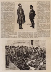 Skizzen bei den Londoner Polizeigerichten